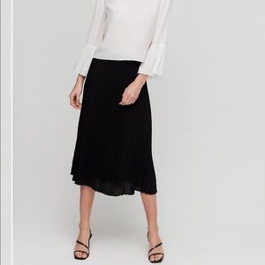Babaton Aritzia Jude Skirt Black